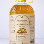 “Cold pressed groundnut oil 5 litre bottle ThePeanutPure natural cooking oil”