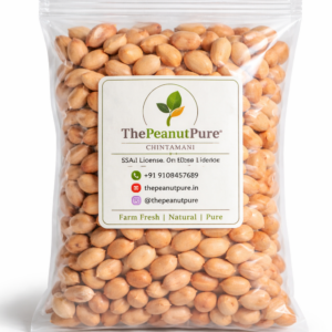 1 kg raw groundnuts in zip pouch ThePeanutPure farm fresh peanuts